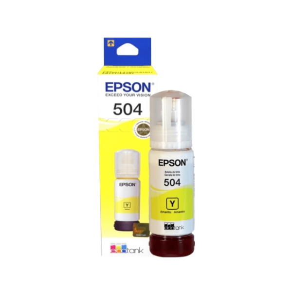 TINTA  EPSON 504  AMARILLO