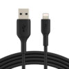 CABLE BELKIN USB A LIGHTNING 1M BK