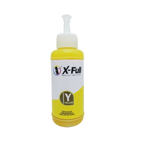 TINTA 100ML XFULL SUBLIMATICA YELLOW