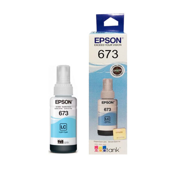 TINTA EPSON 673 CYAN LIGHT