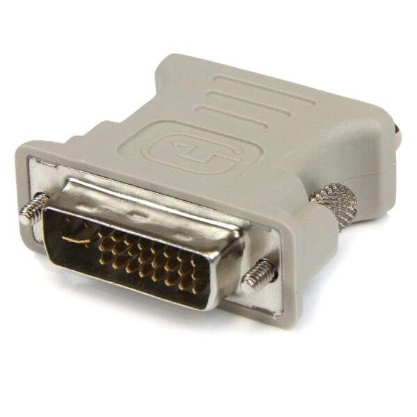 ADAPTADOR CON CABLE CORTO DVI-D MACHO A VGA HEMRA