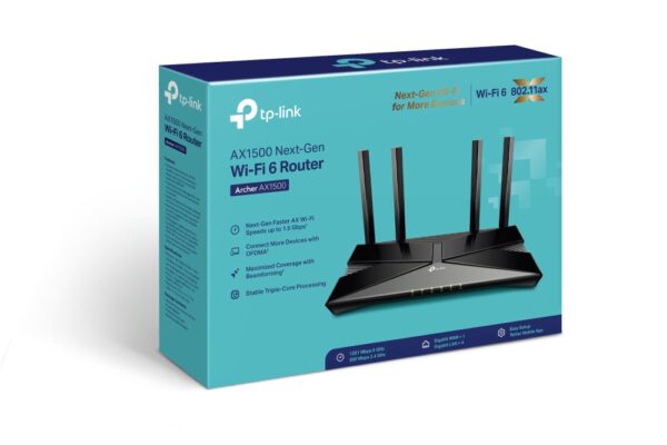 ROUTER TP-LINK  AX141 AX1500 WIFI 6