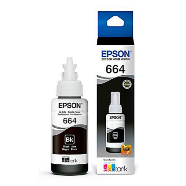 TINTA EPSON 664 NEGRO - Imagen 2