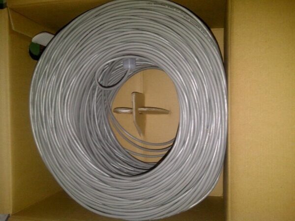 CABLE DE RED CAT5  GRIS 1.5 M. - Imagen 2