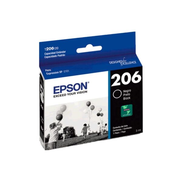 CARTUCHO EPSON (XP-2101)  206 BLACK - Imagen 2