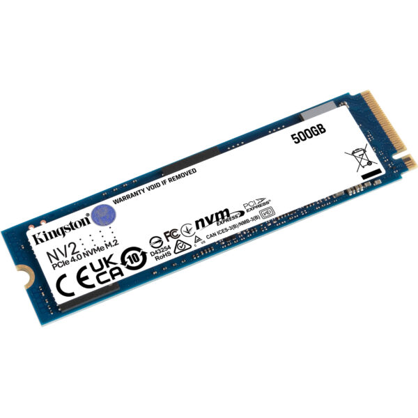 HD SSD M.2 500GB KINGSTON NV2 SNV2S-500G NVME - Imagen 2