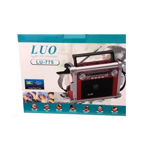 RADIO LUO AM-FM-US- LU-201BT - Imagen 2