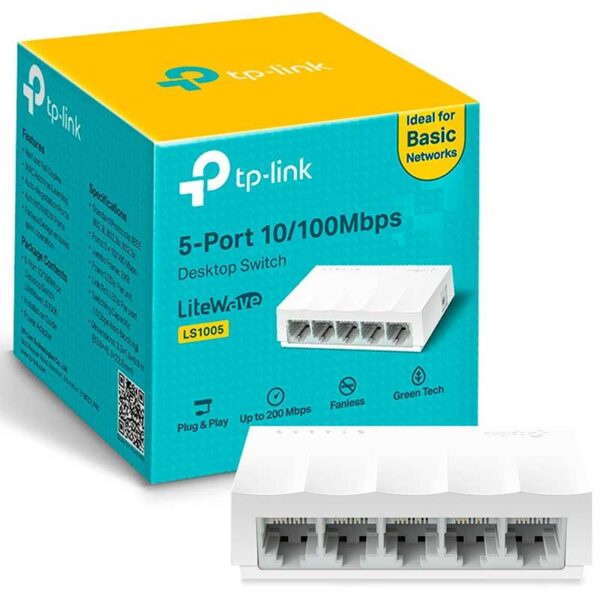 HUB 5 PUERTOS TP-LINK LS1005 - Imagen 2