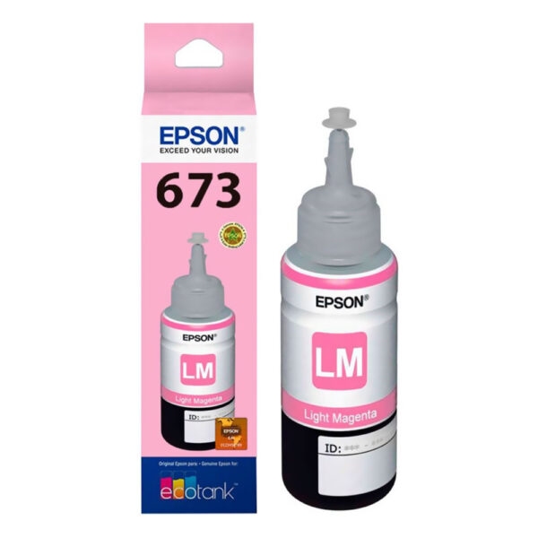 TINTA EPSON 673 MAGENTA LIGHT - Imagen 2