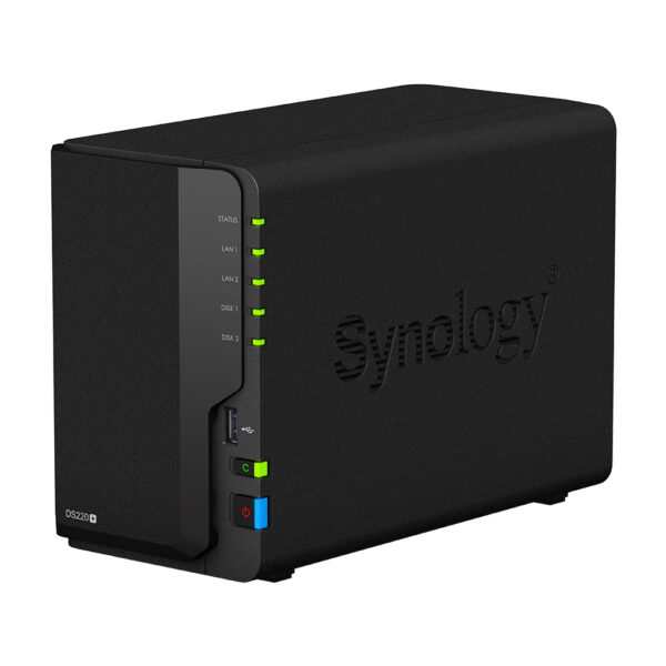 SERVIDOR NAS STORAGE SYNOLOGY DS220+ (SIN DISCO) - Imagen 2