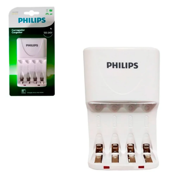 CARGADOR PHILIPS SCB2440NB - AA -AAA S-PILA