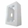 CAJA EXTERNA KALOP P-PLACA BLANCO 92X131X34 MM