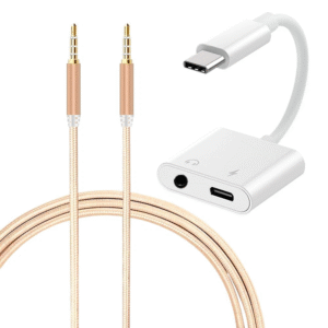 ADAPTADOR AUXILIAR P2 A USB-C VEZR 3.5