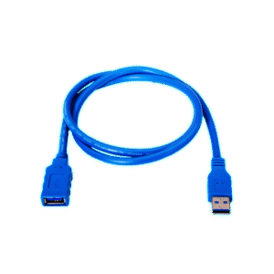 CABLE EXTENSOR USB 3.0 1.8 METROS AZUL