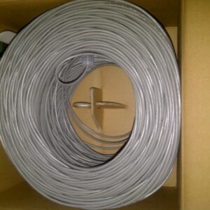 CABLE UTP INTERNO VCP DP CAT-6E 100% COBRE CU 4X23AWG (GRIS)