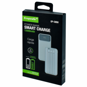 CARGADOR PORTATIL ECOPOWER  EP-C878 12000MAH