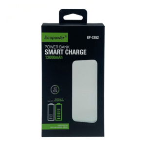CARGADOR PORTATIL ECOPOWER  EP-C882 12000MAH