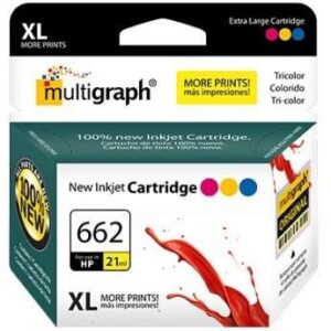 CARTUCHO MULTIGRAPH 662 NEGRO XL