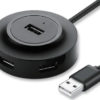 HUB USB 2.0 4 PUERTOS SATELLITE A-HUB12