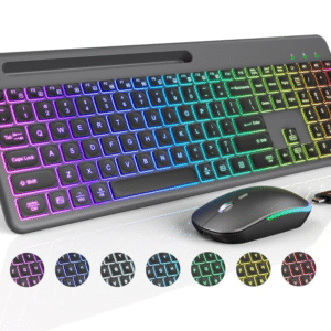 TECLADO + MOUSE BLUETOOTH SENIMO S-LUZ