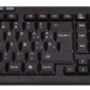 TECLADO SATE WIRELESS DESKTOP AK-6012G NEGRO