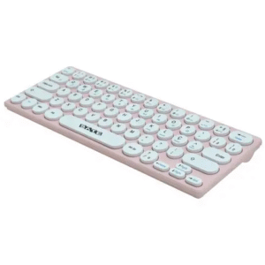 TECLADO SATE WIRELESS DESKTOP AK-6032G ROSADO