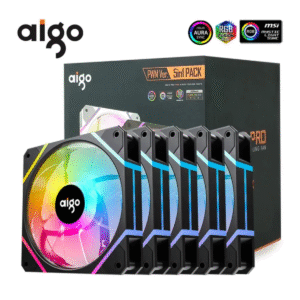COOLER P-GABINETE AIGO AM12 PRO RGB KIT C-3