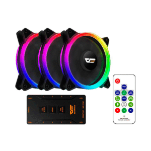 COOLER P-GABINETE AIGO DR12 RGB KIT C-3 C-CONTROL
