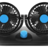 MINI VENTILADOR P-VEHICULOS DOBLE CABEZAL  LUO LU-F2220 USB