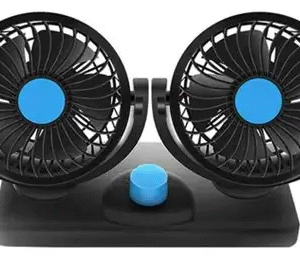 MINI VENTILADOR P-VEHICULOS DOBLE CABEZAL  LUO LU-F2220 USB
