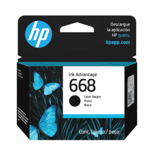 CARTUCHO HP 668 NEGRO