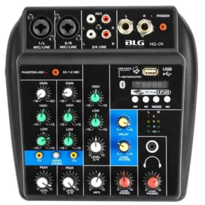 CONSOLA DE SONIDO BLG MG-04 BLUETOOTH