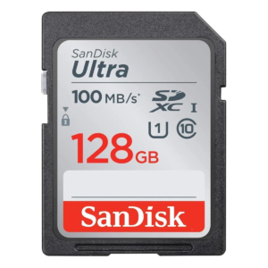 MEMORY CARD SANDISK ULTRA 128GB 100MB-S P-CAMARA